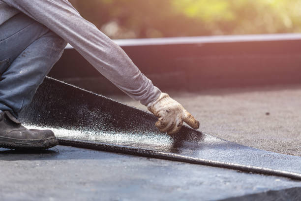 Professional Crawl Space Encapsulation technician working in LaSalle, IL